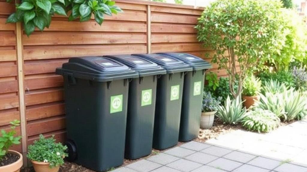 Jak zaplanować miejsce na pojemniki na odpady, żeby nie dominowały w ogrodzie?. Ostatnia decyzja należy do codzienności, nie do katalogu Jak zaplanować miejsce na pojemniki na odpady, żeby nie dominowały w ogrodzie?. Ostatnia decyzja należy do codzienności, nie do katalogu