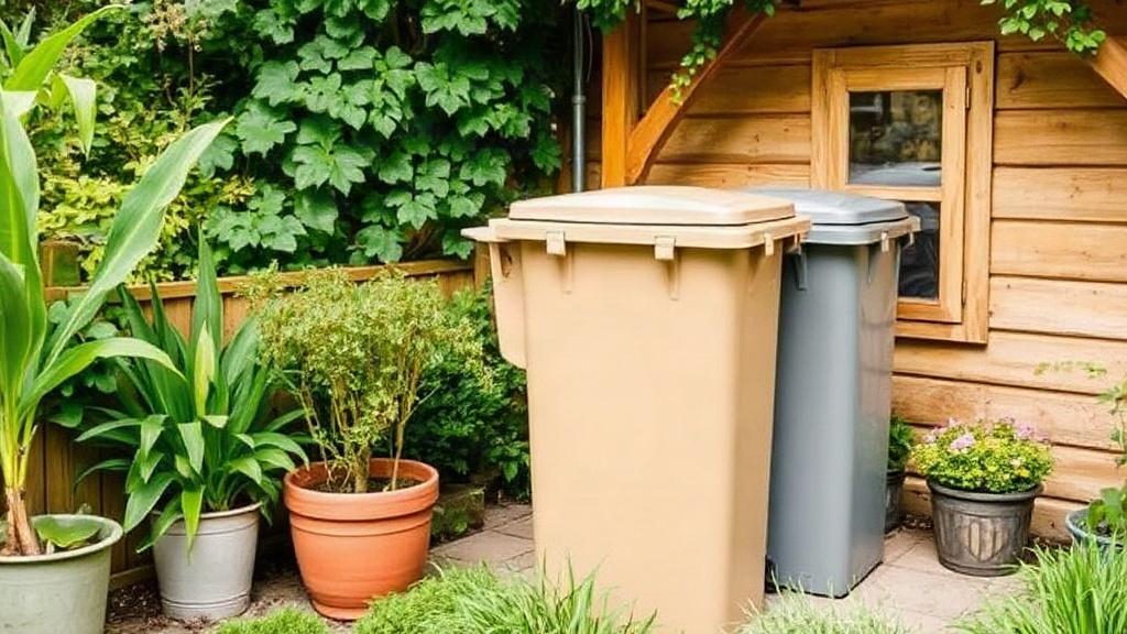 Jak zaplanować miejsce na pojemniki na odpady, żeby nie dominowały w ogrodzie?. Małe ogrody, duży problem? Niekoniecznie Jak zaplanować miejsce na pojemniki na odpady, żeby nie dominowały w ogrodzie?. Małe ogrody, duży problem? Niekoniecznie